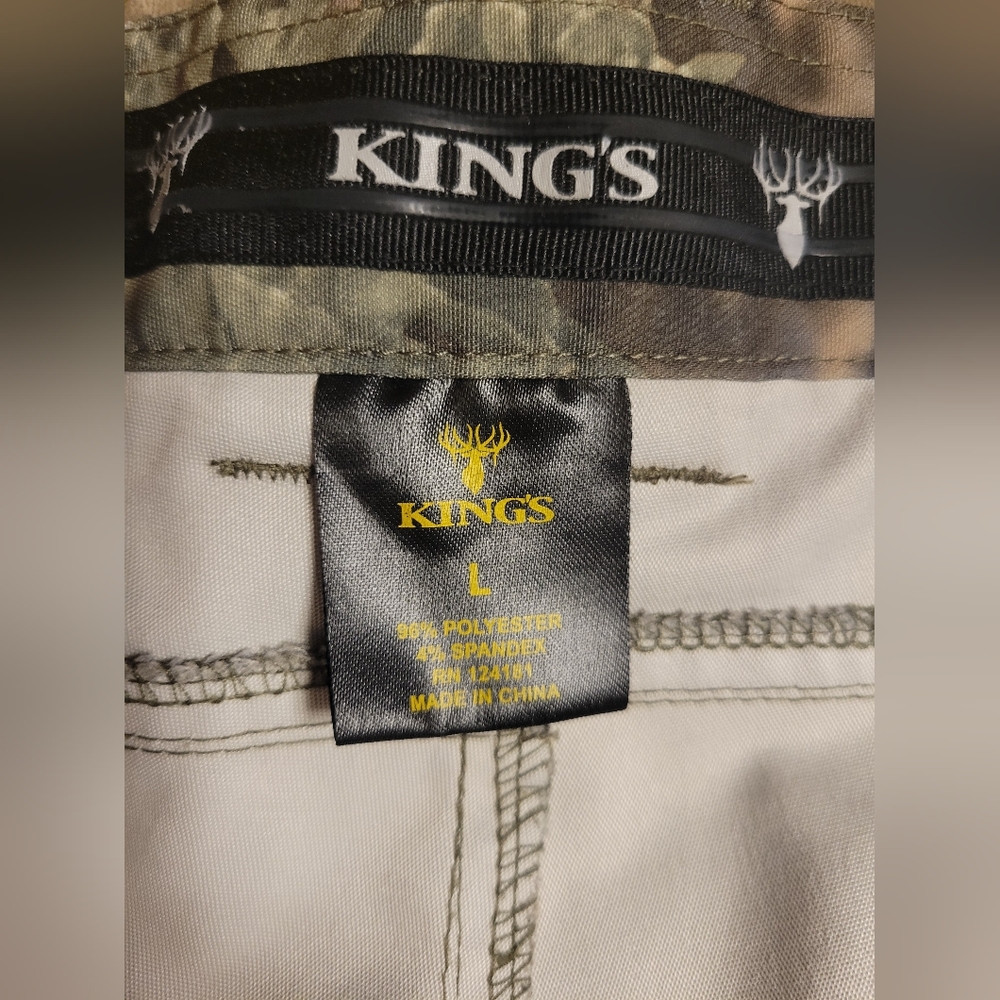 Kings Camo XKG Desert Shadow Camouflage‎ Hunting Pants Men’s Size Large